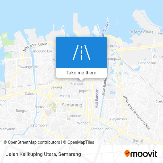 Jalan Kalikuping Utara map