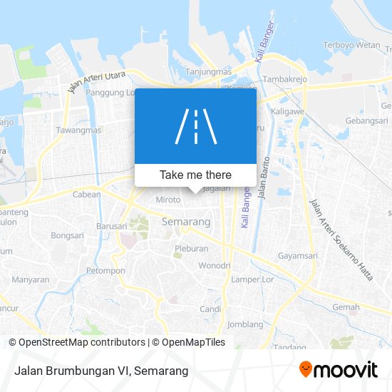 Jalan Brumbungan VI map