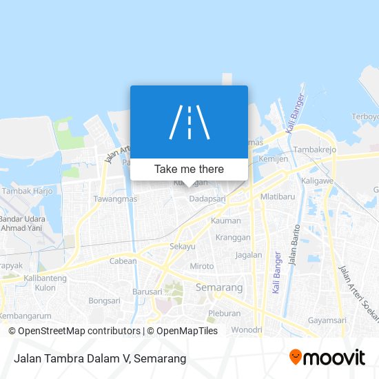 Jalan Tambra Dalam V map