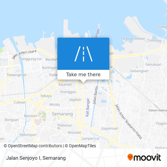 Jalan Senjoyo I map