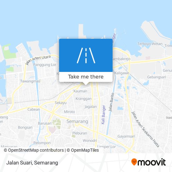 Jalan Suari map