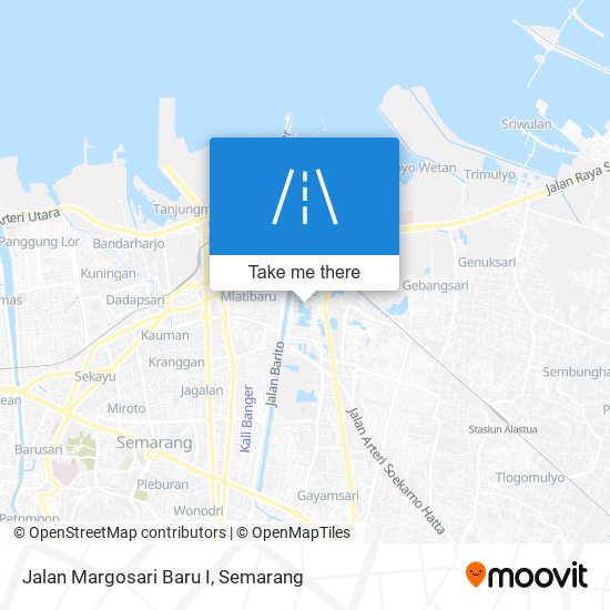 Jalan Margosari Baru I map