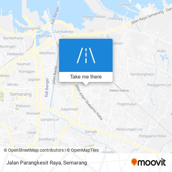 Jalan Parangkesit Raya map