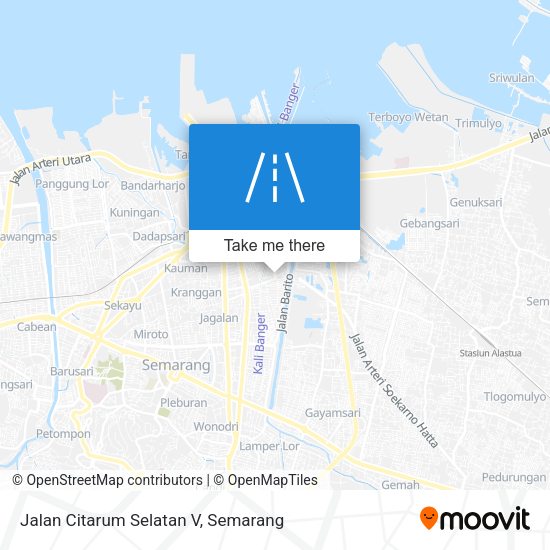 Jalan Citarum Selatan V map