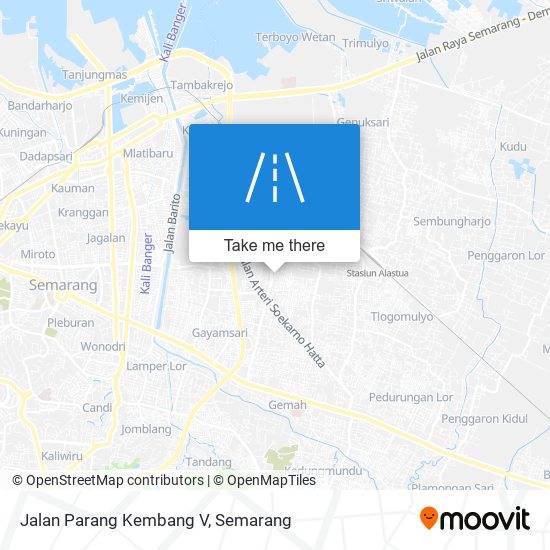 Jalan Parang Kembang V map