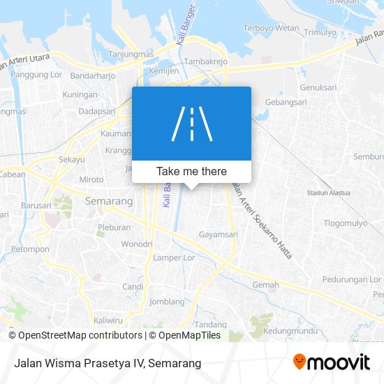 Jalan Wisma Prasetya IV map