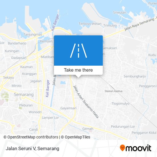 Jalan Seruni V map