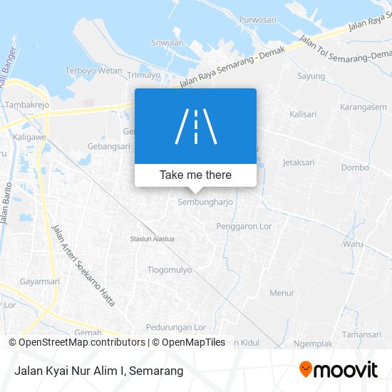 Jalan Kyai Nur Alim I map