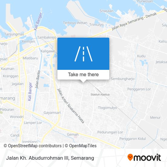 Jalan Kh. Abudurrohman III map