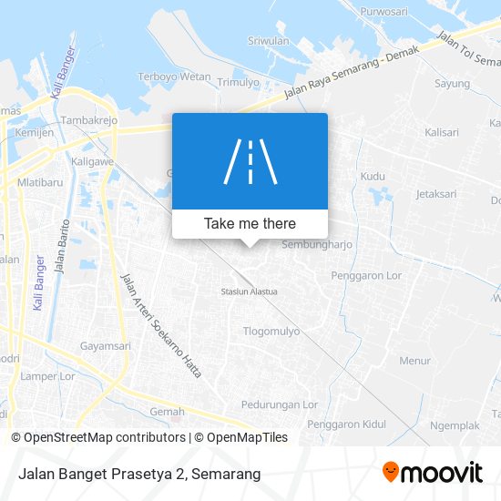 Jalan Banget Prasetya 2 map