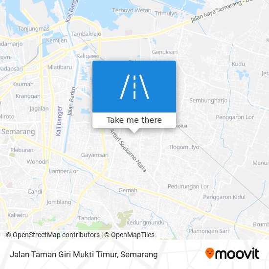 Jalan Taman Giri Mukti Timur map