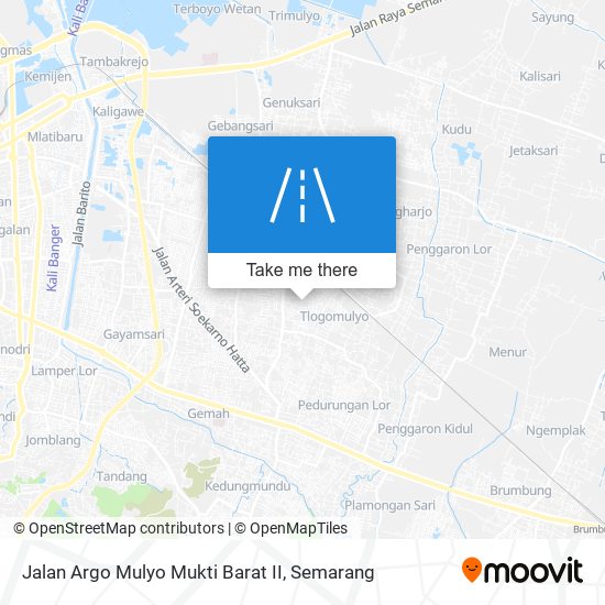 Jalan Argo Mulyo Mukti Barat II map