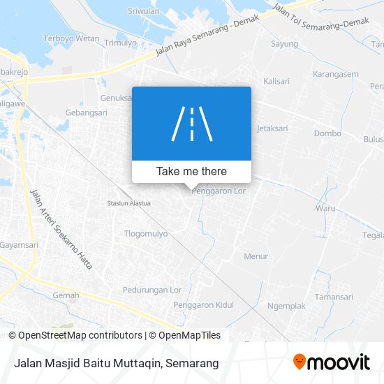 Jalan Masjid Baitu Muttaqin map