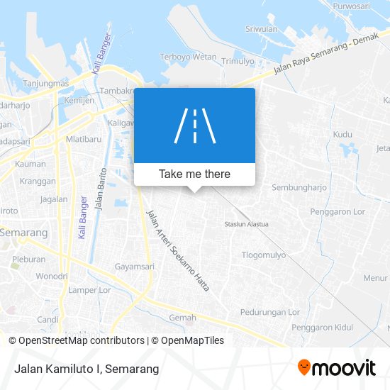 Jalan Kamiluto I map