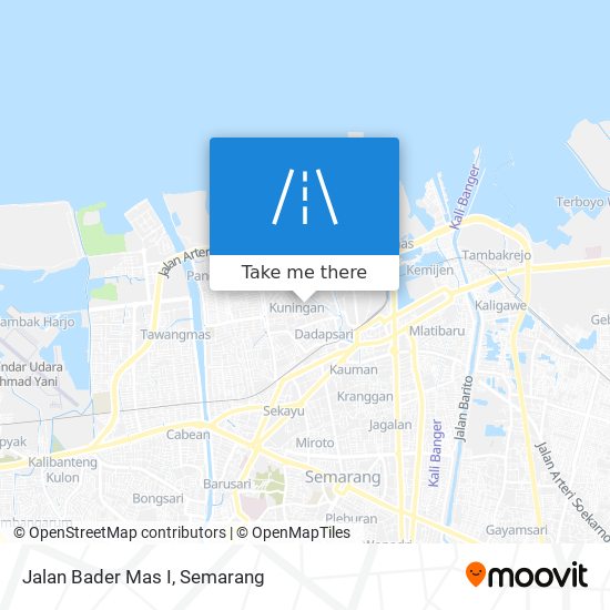 Jalan Bader Mas I map