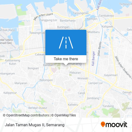 Jalan Taman Mugas II map