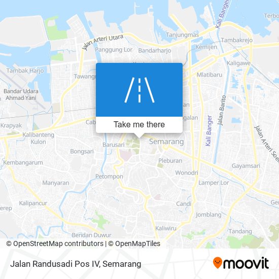 Jalan Randusadi Pos IV map