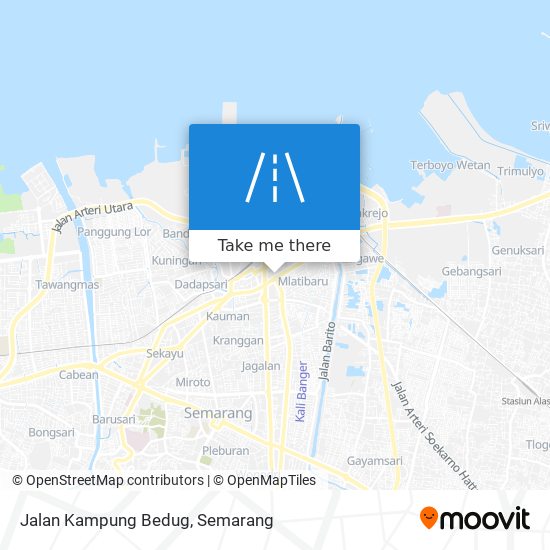 Jalan Kampung Bedug map