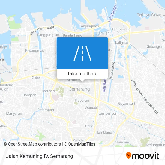 Jalan Kemuning IV map