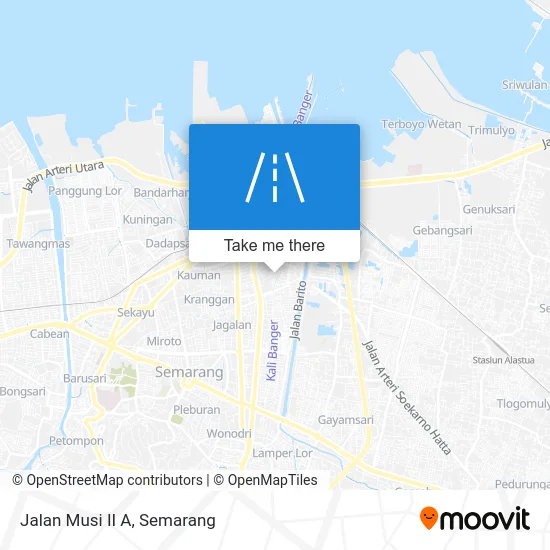 Jalan Musi II A map