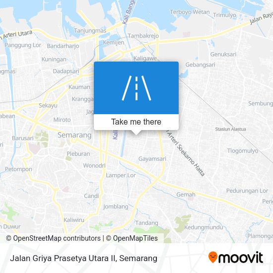 Jalan Griya Prasetya Utara II map