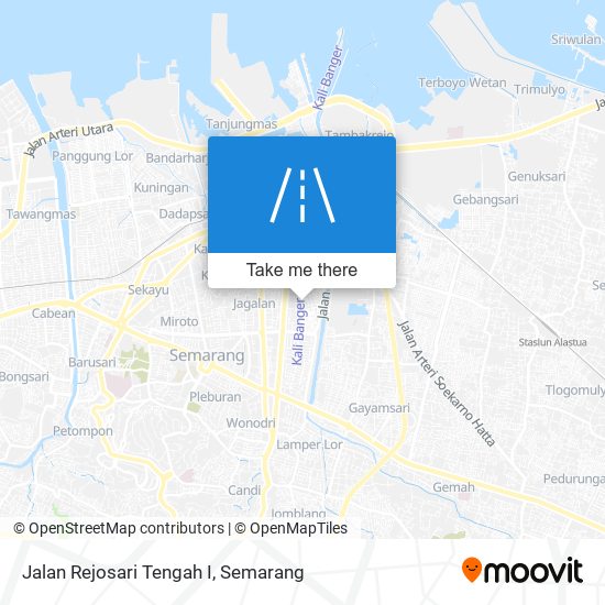 Jalan Rejosari Tengah I map