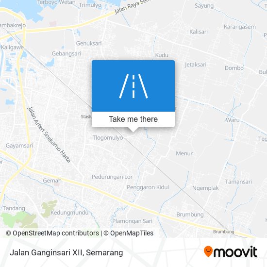 Jalan Ganginsari XII map