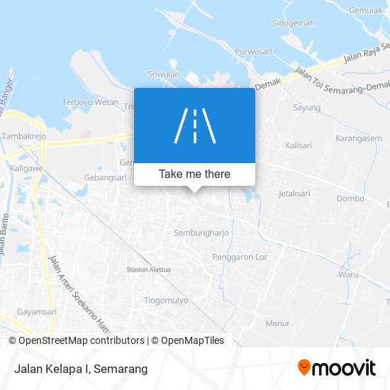 Jalan Kelapa I map