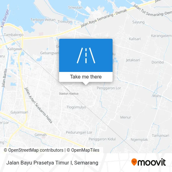 Jalan Bayu Prasetya Timur I map