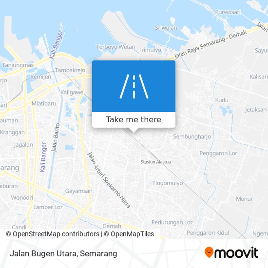 Jalan Bugen Utara map