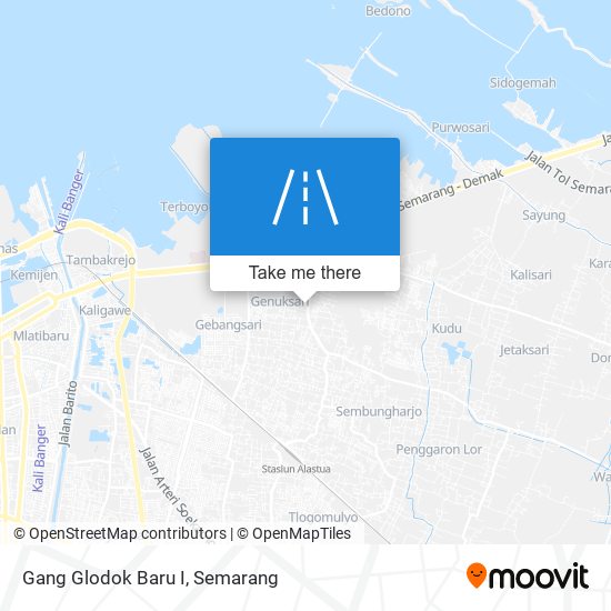Gang Glodok Baru I map