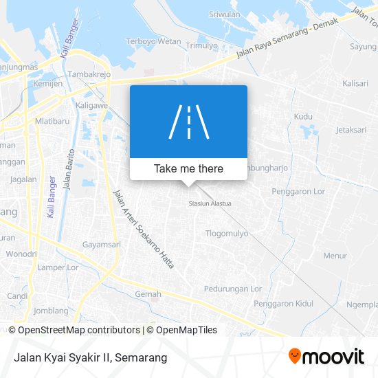 Jalan Kyai Syakir II map