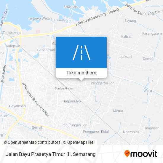 Jalan Bayu Prasetya Timur III map