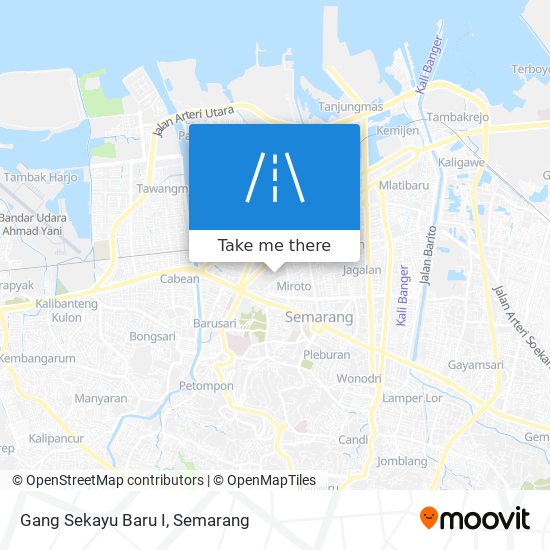 Gang Sekayu Baru I map