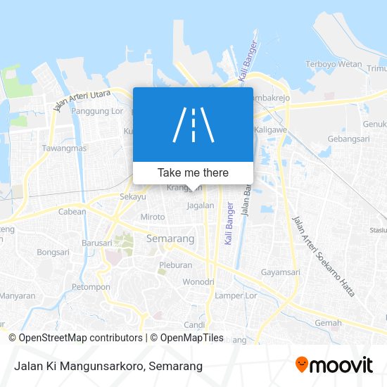 Jalan Ki Mangunsarkoro map