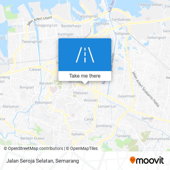 Jalan Seroja Selatan map