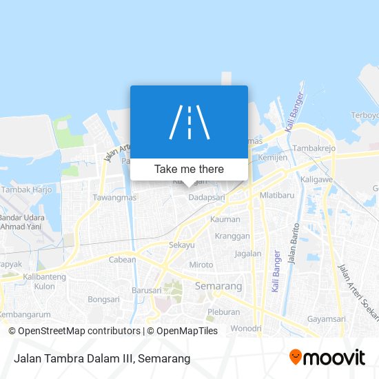 Jalan Tambra Dalam III map