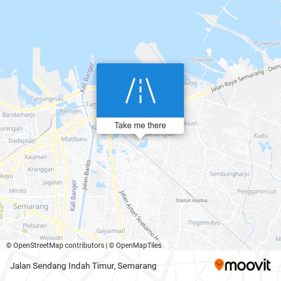 Jalan Sendang Indah Timur map