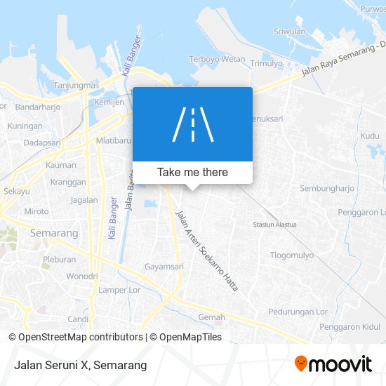 Jalan Seruni X map