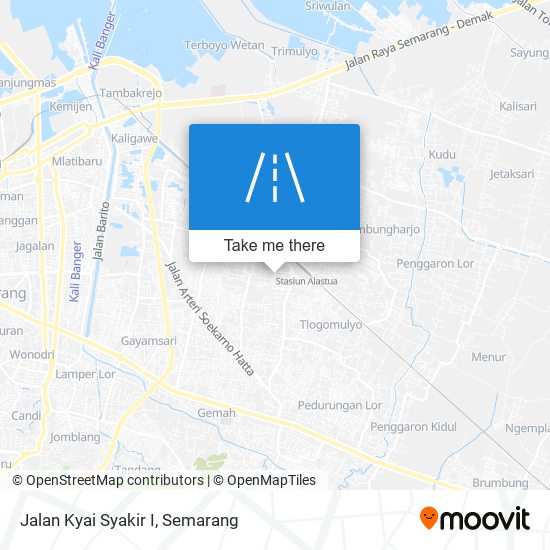 Jalan Kyai Syakir I map