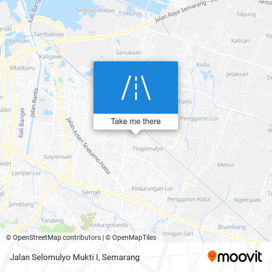 Jalan Selomulyo Mukti I map