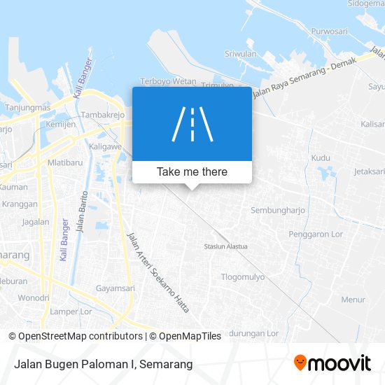 Jalan Bugen Paloman I map