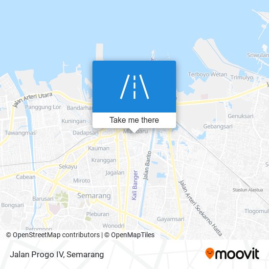 Jalan Progo IV map