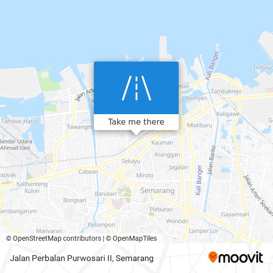 Jalan Perbalan Purwosari II map