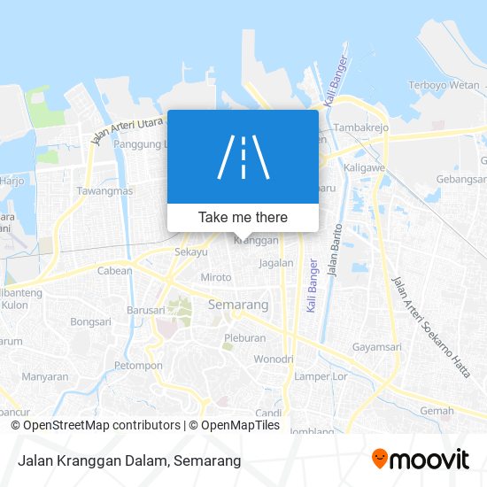 Jalan Kranggan Dalam map