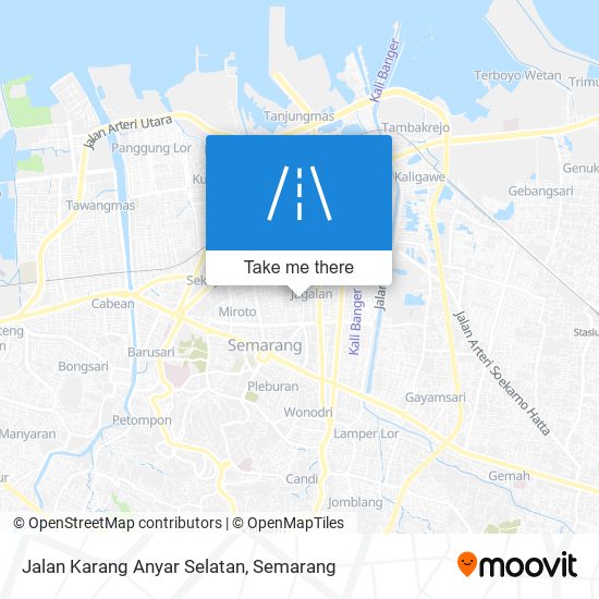 Jalan Karang Anyar Selatan map