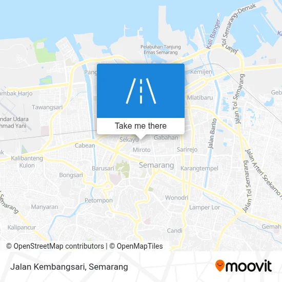 Jalan Kembangsari map