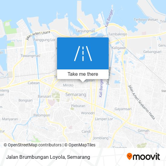 Jalan Brumbungan Loyola map