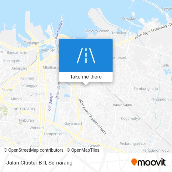 Jalan Cluster B II map