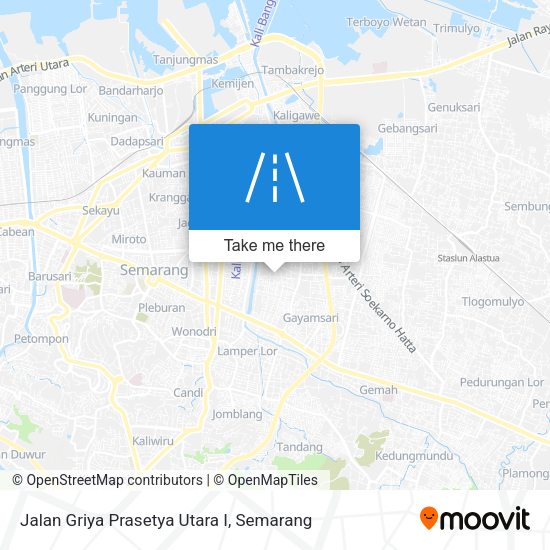 Jalan Griya Prasetya Utara I map